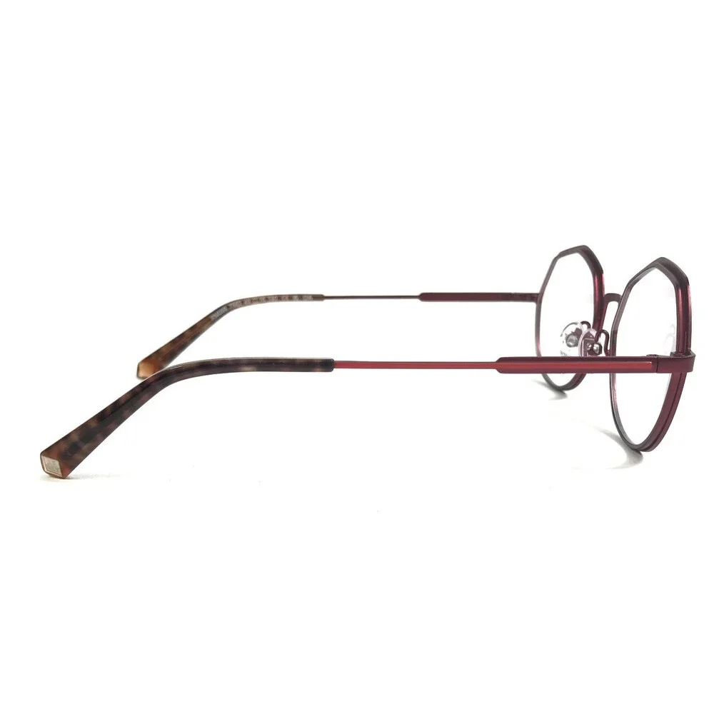 J. F. Rey Petite Eyeglasses Frames PM099 7583 Taupe Burgundy Orange 49-16-140